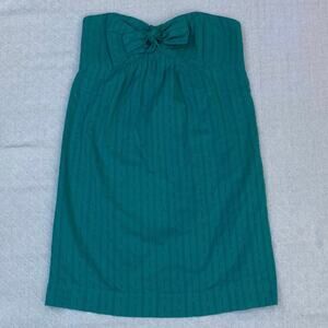 NWT BCBGeneration Strapless Teal Dress